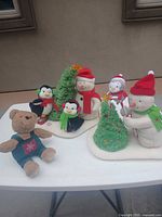 All items on table showing overall lot