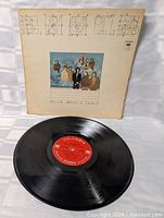 Front cover and record displayed