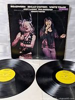 Front view of Roadwork gatefold sleeve and both vinyl discs