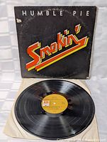 Front of jacket and vinyl record