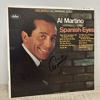 Front cover showing portrait, title, Capitol logo and autograph