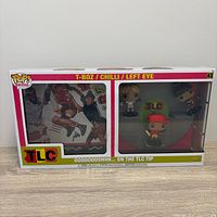 Front view of boxed Funko Pop! Albums TLC set