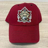 Front view showing Heritage Classic embroidered logo and overall colour