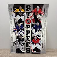 Full front view of NHL Stoppers poster