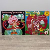 Both LP covers front view