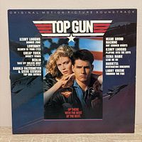 Front cover of Top Gun soundtrack sleeve