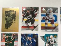 John Tavares gold foil insert, Buffalo Sabres #9 card, Coyotes player card