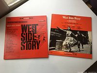 Both LP covers front view