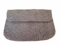 Front view showing full spiral bead pattern