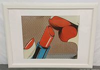 Front view of framed print showing full artwork and frame