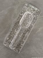 Top view showing overall shape and textured pattern