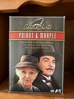 Front of Agatha Christie Poirot & Marple DVD box set