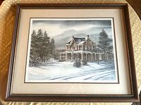 Full view of framed print