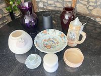 All ten items displayed together