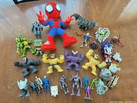 Full lot overview on tabletop