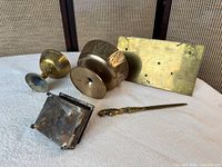All items grouped showing front and some undersides
