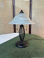Lamp unplugged showing overall design