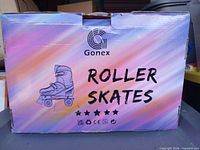 Gonex roller skates retail box front