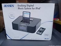 Front of retail box showing product image, model and features