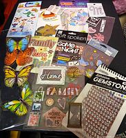 All eight unopened packs displayed together