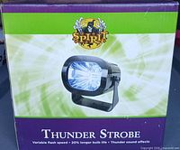 Front of Spirit Thunder Strobe box