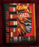 Front cover of Street Art Las Vegas hardcover book