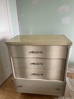 Front view of dresser with all drawers closed