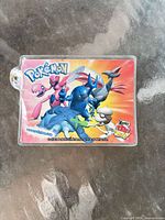 Front artwork side of Pokémon Wendy’s Kids Meal card in plastic sleeve