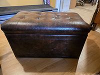 Full view of bench front and side panels