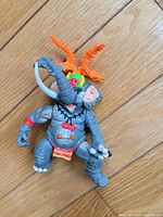 Front view of Doctor El action figure showing overall condition and accessories