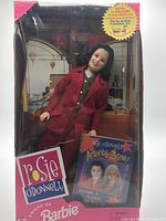 Front view of boxed Rosie O'Donnell doll