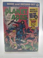 Front cover of Planet of the Apes book and record set