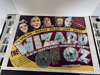 Full view of poster showing graphics, credits and size