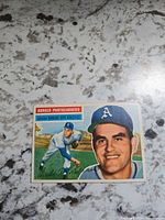 Front of 1956 Topps Arnold Portocarrero card