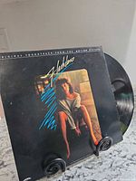 front sleeve and vinyl partially exposed