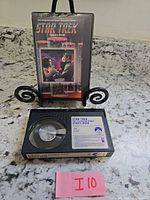 Slipcase front and Betamax cassette front view