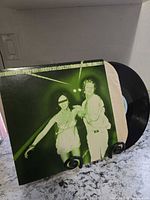 Front jacket and record on stand