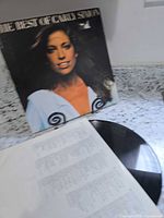 Front jacket, record, inner sleeve visible