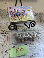 Front view showing Jacobite Rebellion 1745 Royal Scots box in shrink wrap and sealed bag of grey plastic figures