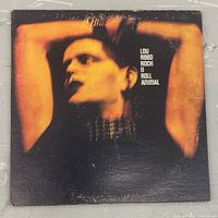 Front of worn album jacket