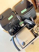 Group view of four appliances stacked together