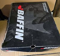 Baffin branded shoe box