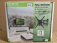 Front of retail box showing brand, product image, fit range 17-60 inch, 66 lb capacity