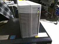 Front view showing vents, LED indicators and AT&T logo