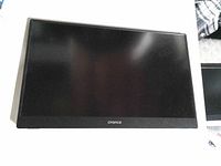 Front view of black CForce portable monitor screen