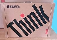 Front of Lenovo ThinkVision retail box