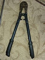 Full view of 18" bolt cutter showing overall design and condition