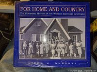 Front cover showing title and photo on dust jacket