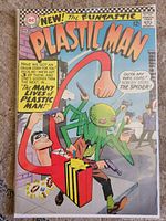Front cover of Plastic Man #2 in bag