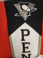 Top portion showing Penguins logo and beginning of team name